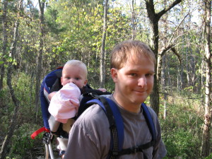 Bryan and Rachel on a hiking trip in KY.  